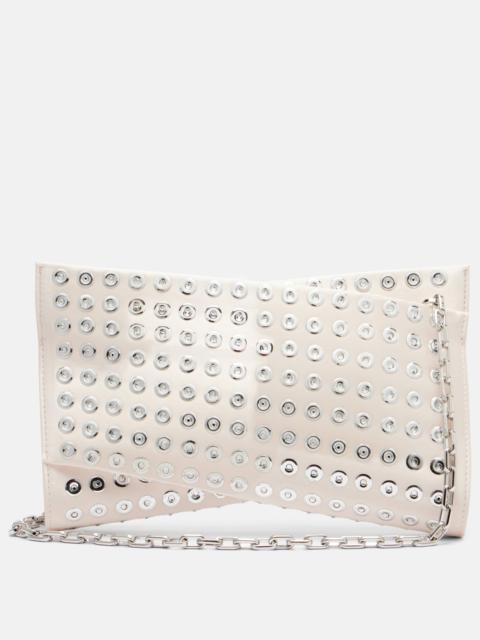 Christian Louboutin Loubitwist Small crystal-embellished clutch