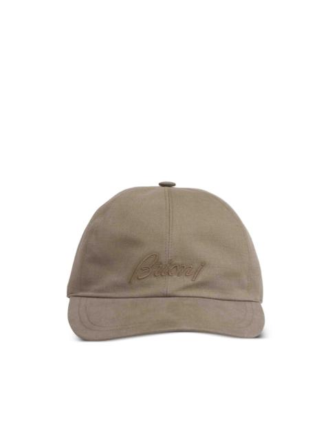 Brioni embroidered baseball cap
