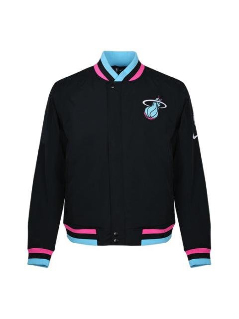 Nike Men's Nike NBA Miami Heat Black Jacket AH5285-010