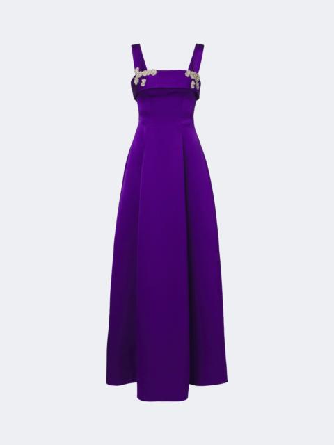 RACHEL GILBERT Hallie crystal-embellished gown