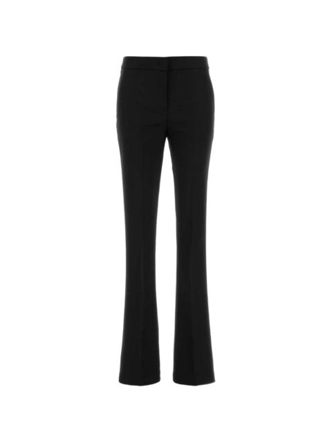 Blumarine gabardine flared trousers