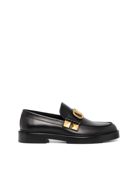 Valentino VLogo leather loafers