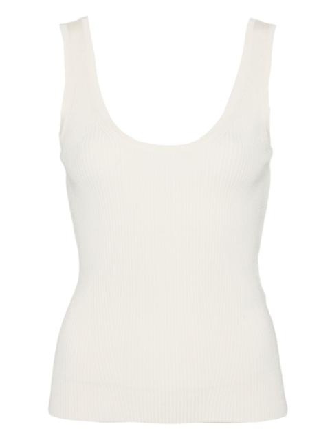 Zimmermann scoop-neck ribbed tank top