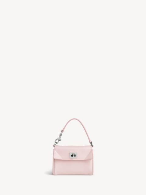 BALENCIAGA 여성 Rodeo Micro Bag Charm in Suede 핑크