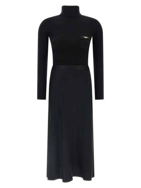 ELISABETTA FRANCHI Turtleneck dress