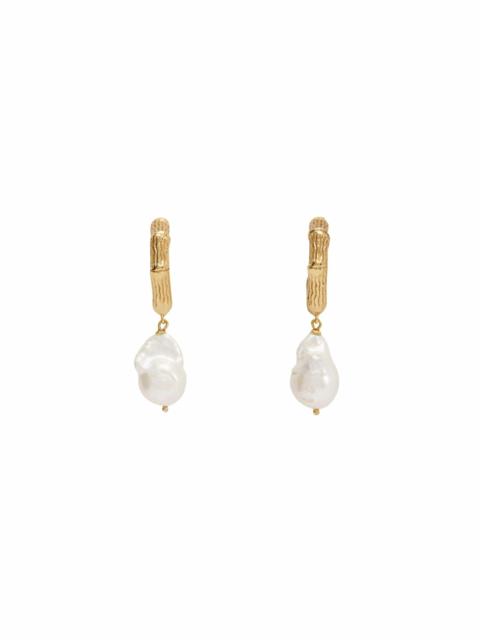 ALÉMAIS Team Spirit Bamboo & Pearl Earrings