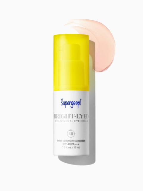 Supergoop Bright-Eyed Mineral Eye Cream SPF 40