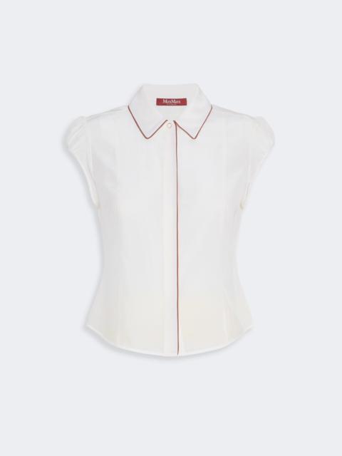 Max Mara SKIPPER Silk crepe de chine shirt - SILK