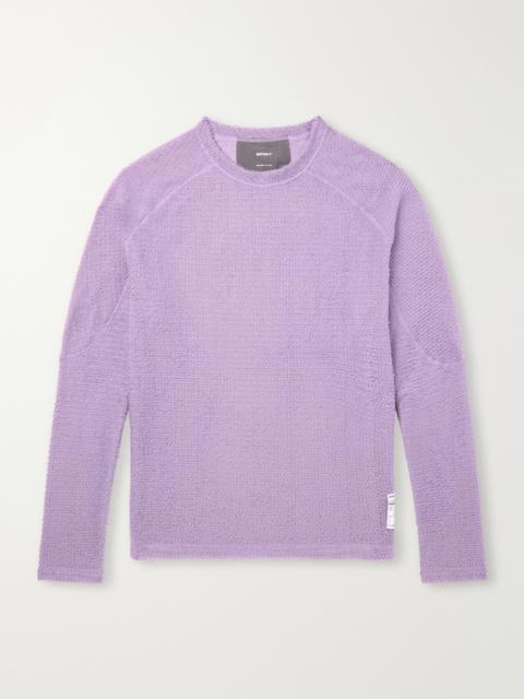 SATISFY Logo-Appliquéd FuzzFleece™ AD T-Shirt
