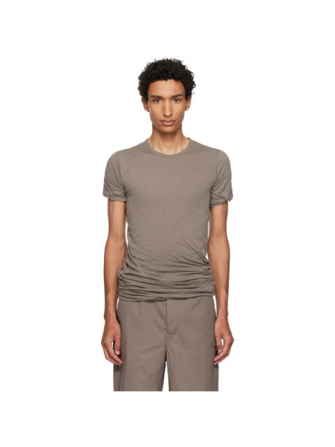Rick Owens Gray Tower Double S/S T-shirt