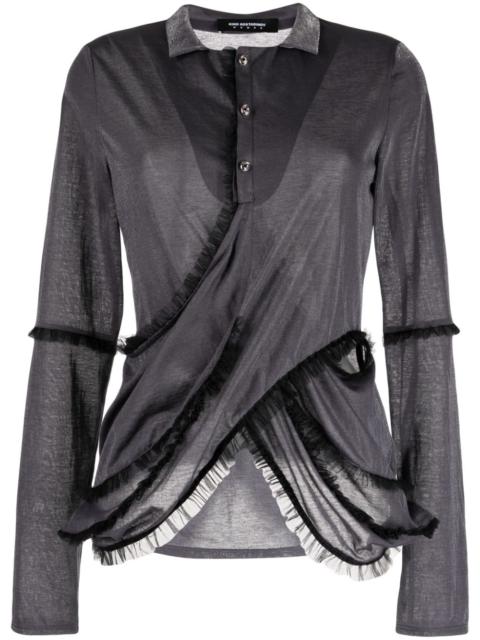 Tallchief Henley draped shirt