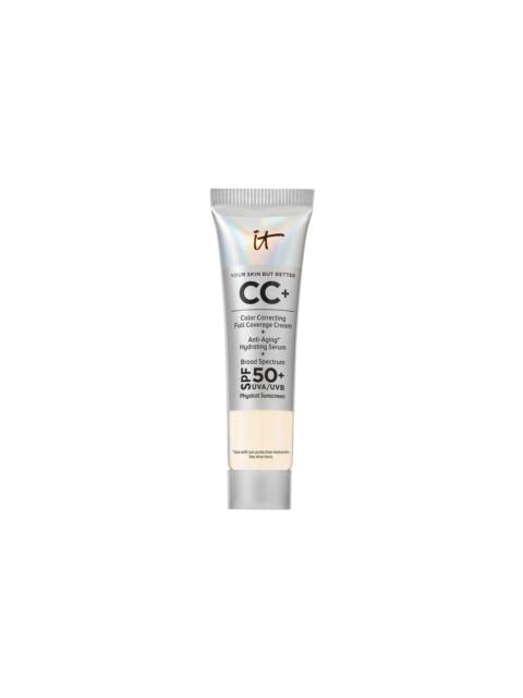 IT Cosmetics CC+ Cream Full-Coverage Foundation with SPF 50+ Travel Size