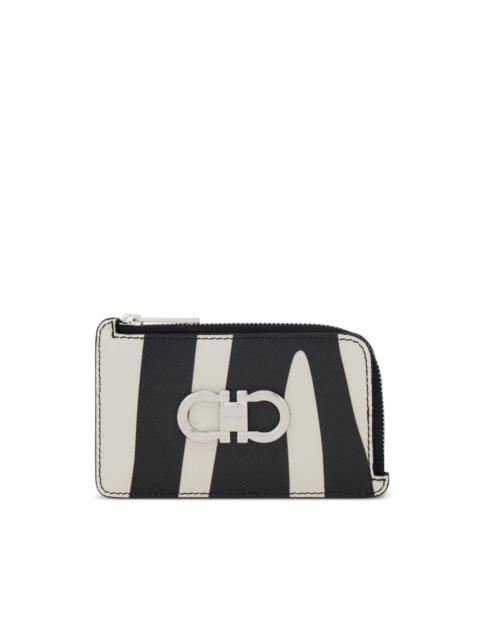 FERRAGAMO animal-motif card holder