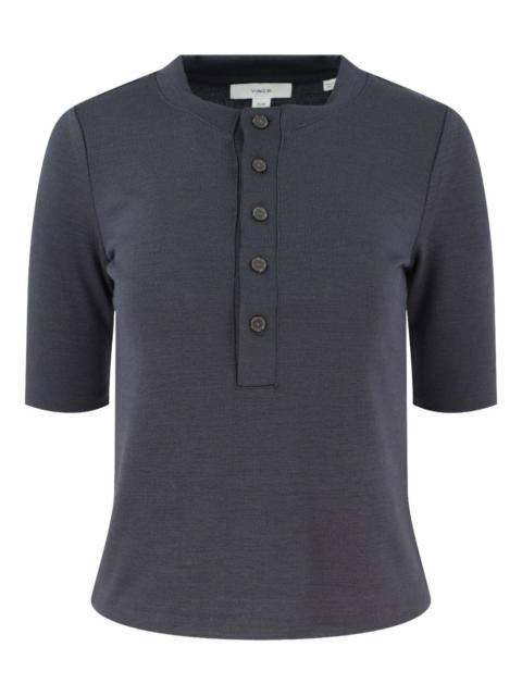 Vince fine-ribbed T-shirt