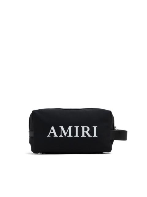 AMIRI logo-print wash bag