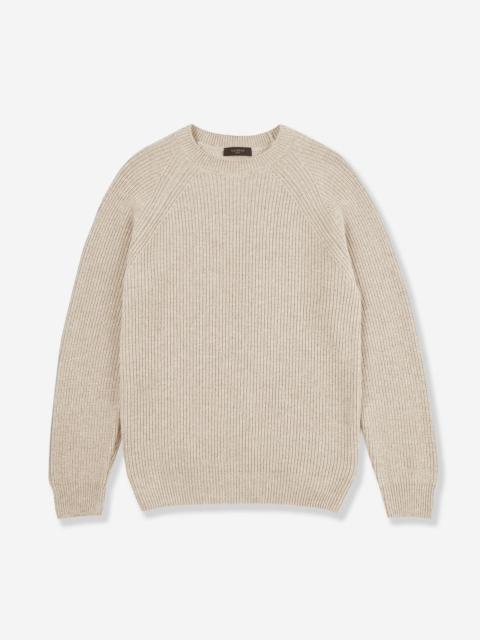 SLOWEAR Slim fit cashmere crewneck sweater