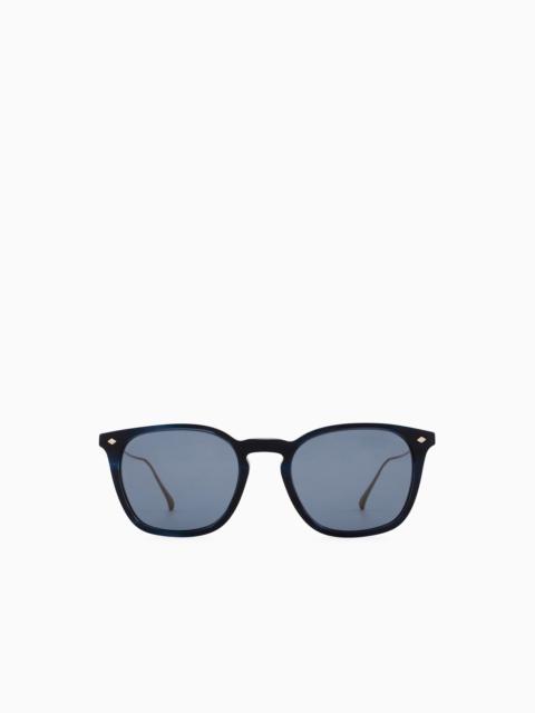 GIORGIO ARMANI MEN’S PILLOW SUNGLASSES