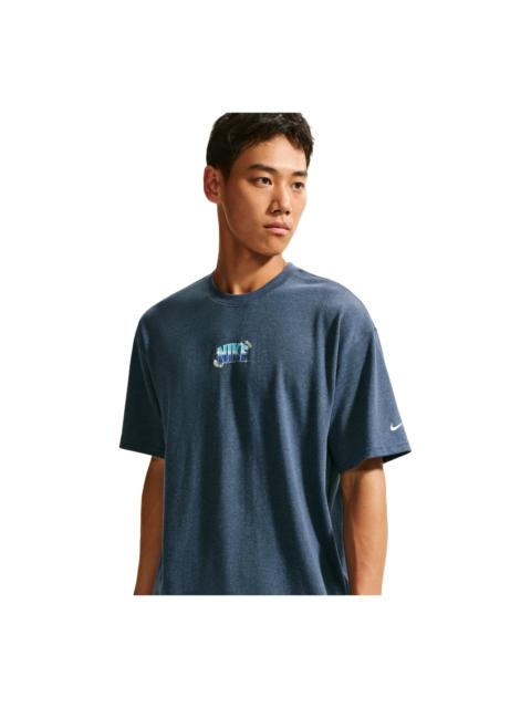 Nike Nike Sportswear Retro Flair T-Shirt Asia Sizing 'Midnight Blue' IW1196-410