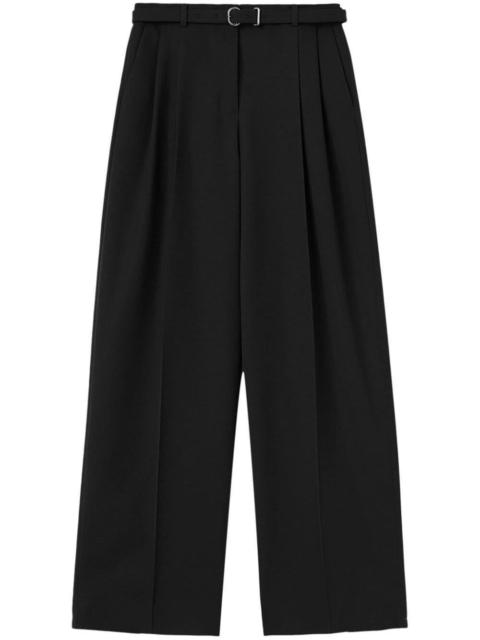 Jil Sander LONG RELAXED WIDE LEG PLEATED PANT