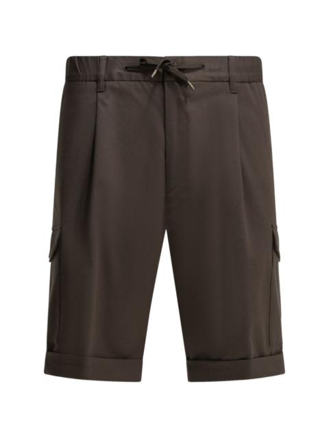 Herno pleated cargo shorts