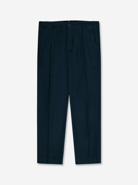 SLOWEAR Loose fit tricochino trousers