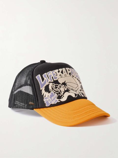Life Kapriccio Mesh-Trimmed Printed Scuba Trucker Cap