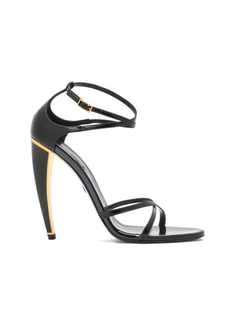 Roberto Cavalli leather sandals