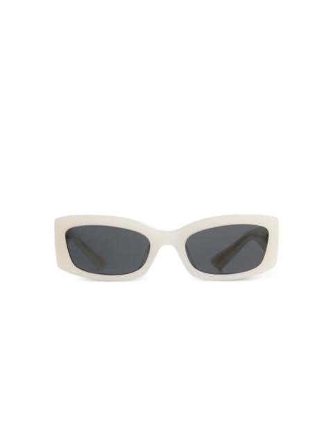 KHAITE rectangle-frame sunglasses