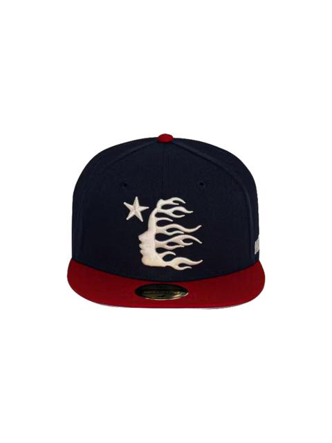 HELLSTAR Baseball Hat Fitted "Navy" HSR238