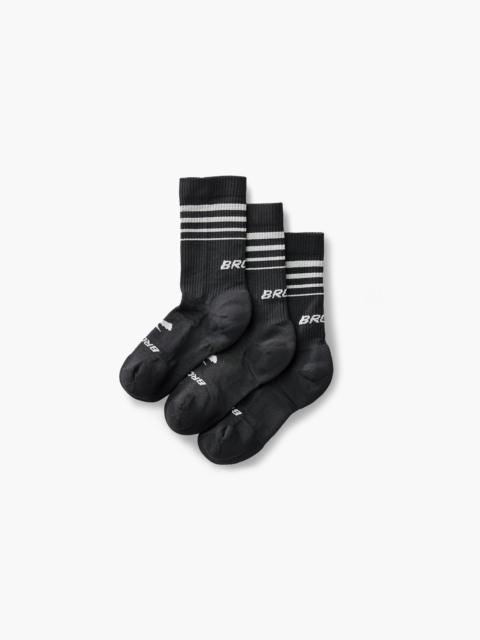 BROOKS Run-In Crew 3-Pack