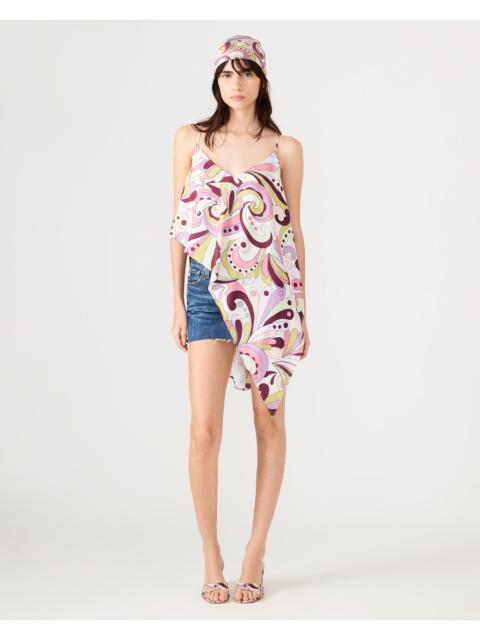 STEVE MADDEN MARGAN TOP PETAL PAISLEY