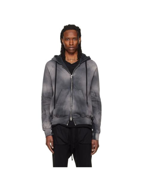 thom/krom Gray SJ 711 Hoodie