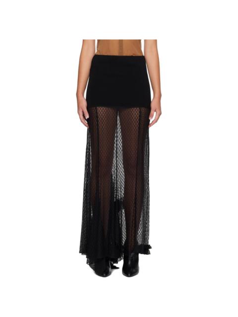 Isabel Marant Black Ioana Maxi Skirt