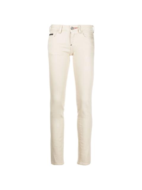 PHILIPP PLEIN Iconic slim-fit denim leggings