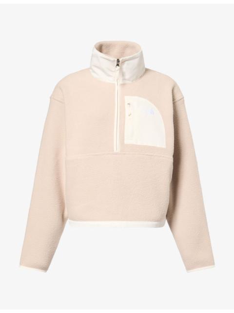 The North Face Logo-Embroidered 1/2 Zip Fleece Jumper