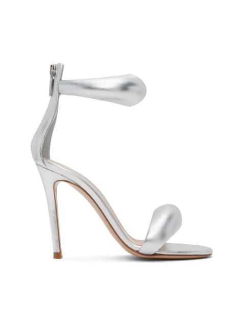 Gianvito Rossi Silver Bijoux Heeled Sandals