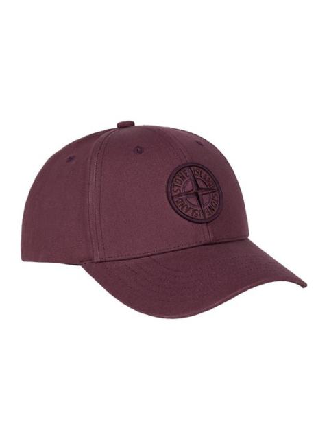 Stone Island 99661 COTTON REP CAP DARK BURGUNDY