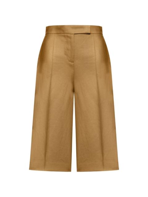 Max Mara high-waisted pleated shorts