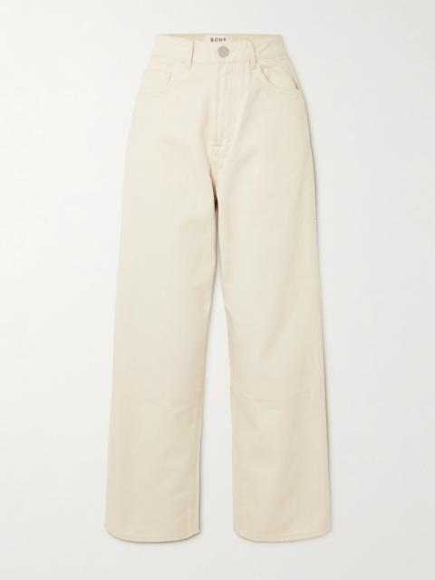 RÓHE High-rise Wide-leg Jeans