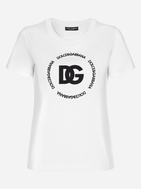Dolce & Gabbana Interlock T-shirt with DG logo