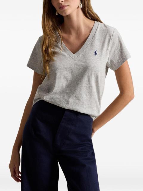 Polo Ralph Lauren logo-embroidered V-neck T-shirt
