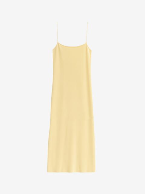 The Frankie Shop Keira Knit Midi Dress - Yellow