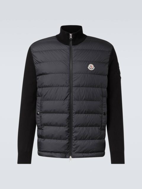 Moncler Archivio down-paneled cardigan