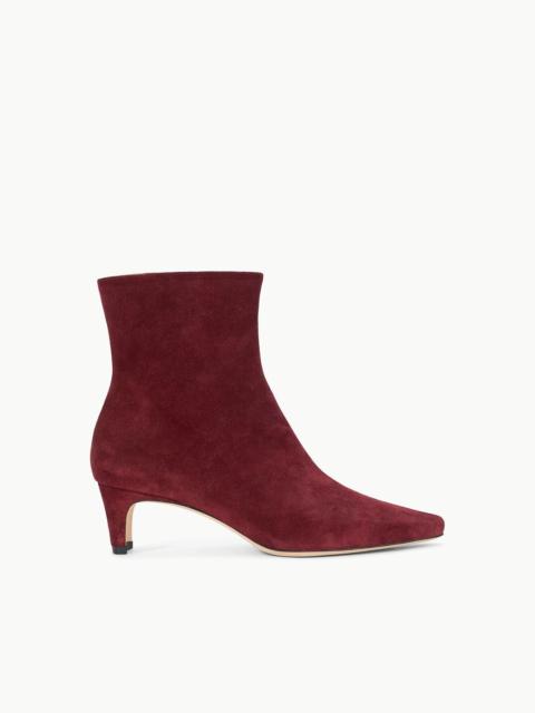 STAUD WALLY ANKLE BOOT PINOT SUEDE