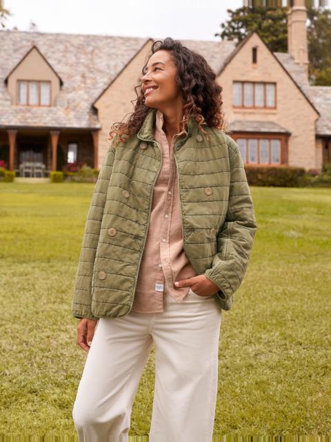Frank & Eileen Quilted Peacoat