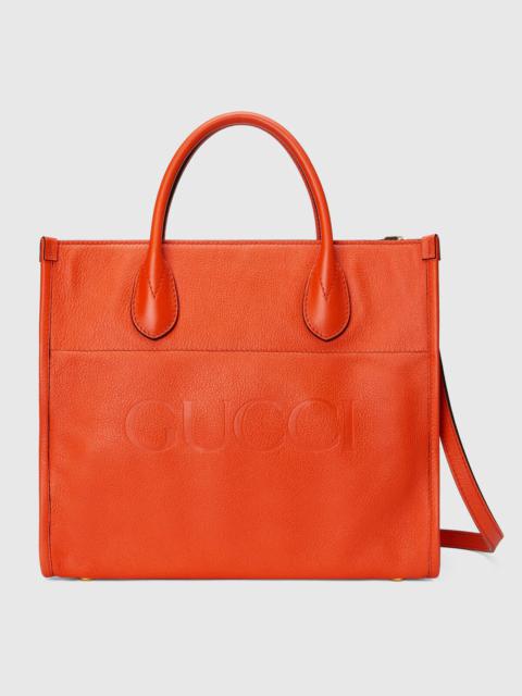 GUCCI Small tote with Gucci logo