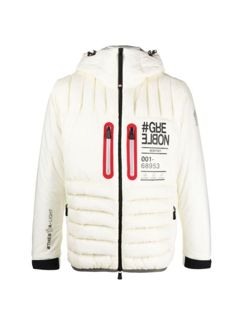 Moncler Grenoble Monthey hooded quilted jacket