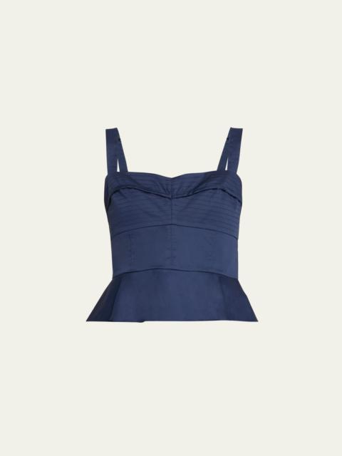 Carnegie Peplum Top