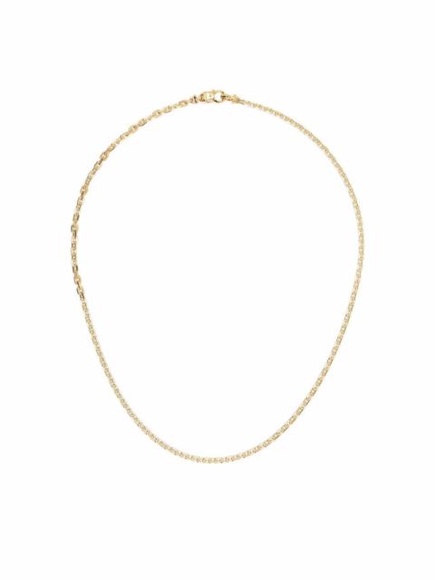 TOM WOOD Anker gold-plated sterling silver chain necklace