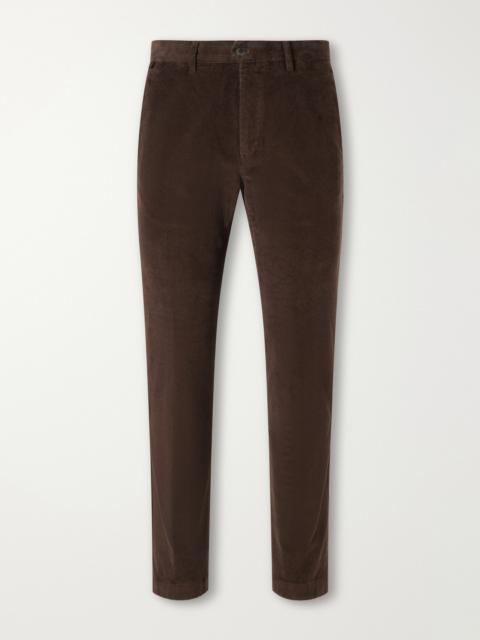 SLOWEAR Straight-Leg Cotton-Blend Corduroy Trousers